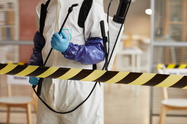 Professional Infectious Disease Decontamination technician working in Clarks Hill, IN